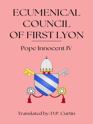 cover image of Ecumenical Council of First Lyon